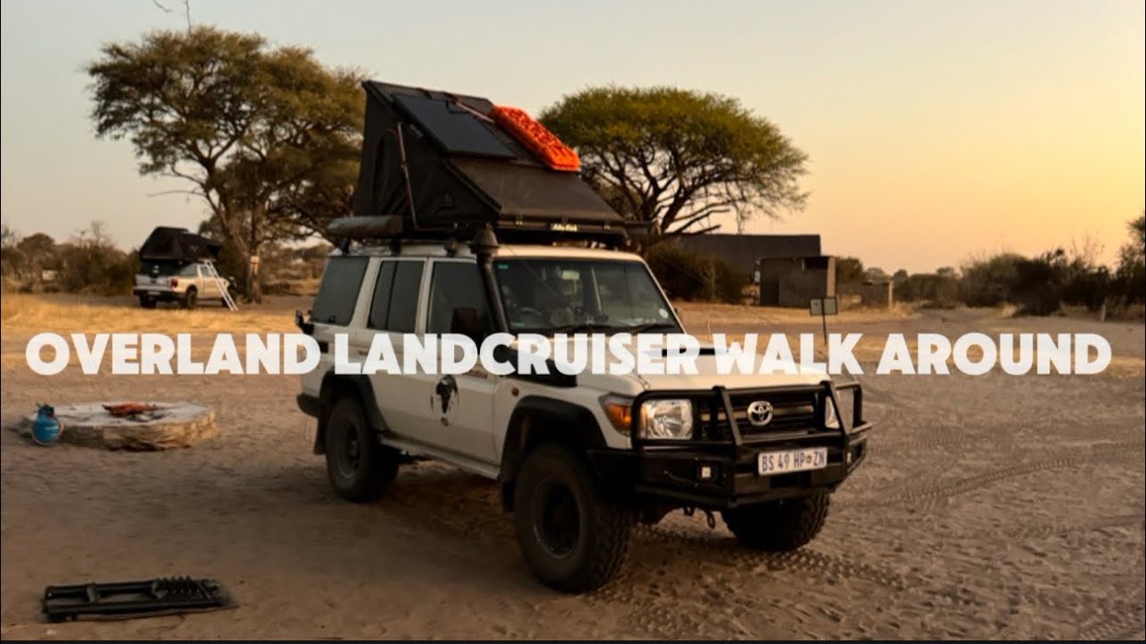 Toyota Landcruiser 76 Overland rig. 