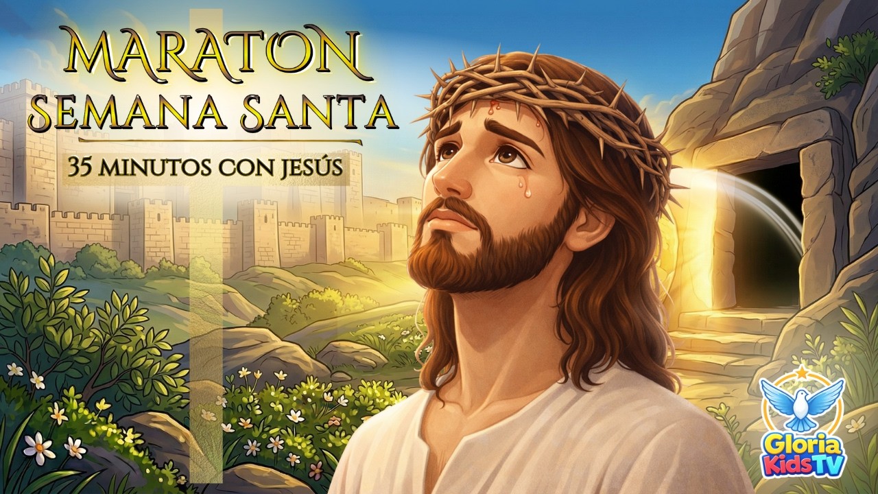 DOMINGO DE RAMOS: La Vida de Jes&uacute;s (Pel&iacute;cula Completa Animada) 🌿✨ | Especial Semana Santa 2026