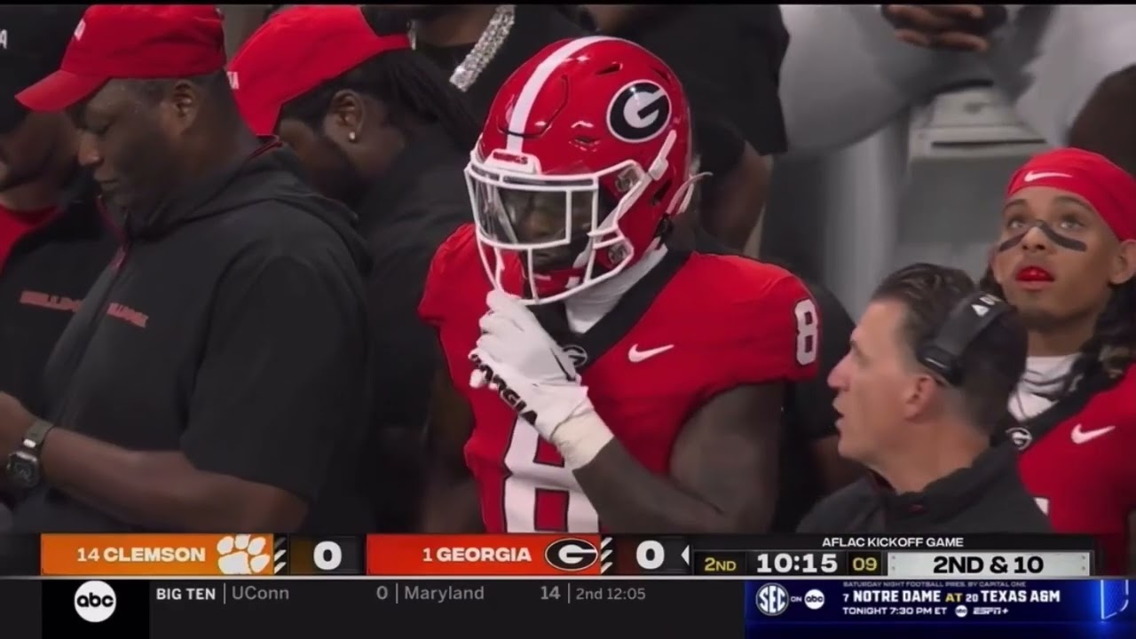Avieon Terrell Vs The Georgia Bulldogs Offense.
