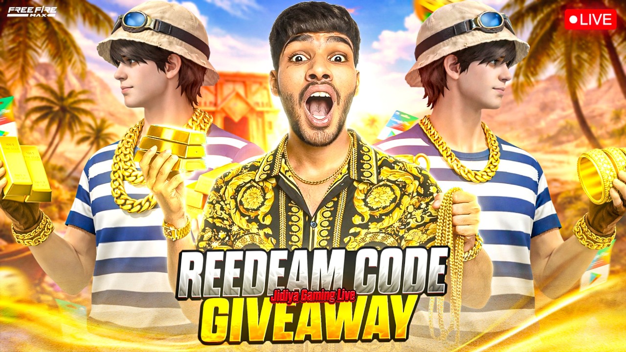 🔴Free Fire custom Room Giveaway 🤩 | Live Redeem Cod Giveaway | Custom Room Giveaway🎯 |