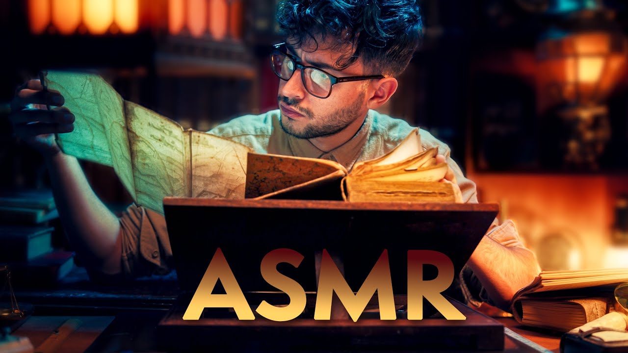 Crinkly Old Books 📖 ASMR Page Turning (No Talking)
