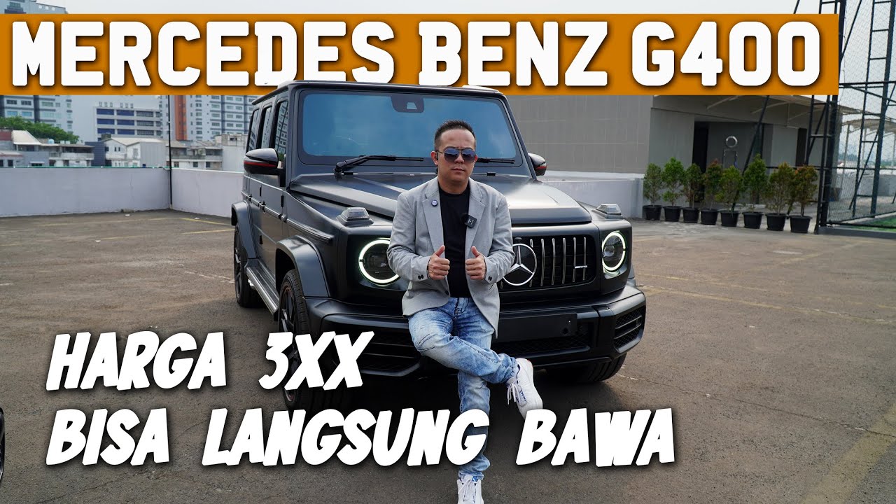 MOBIL MEWAH COCOK BUAT PARA EKSMUD BAWA MEETING‼️MERCEDES BENZ G400 DIESEL 2024