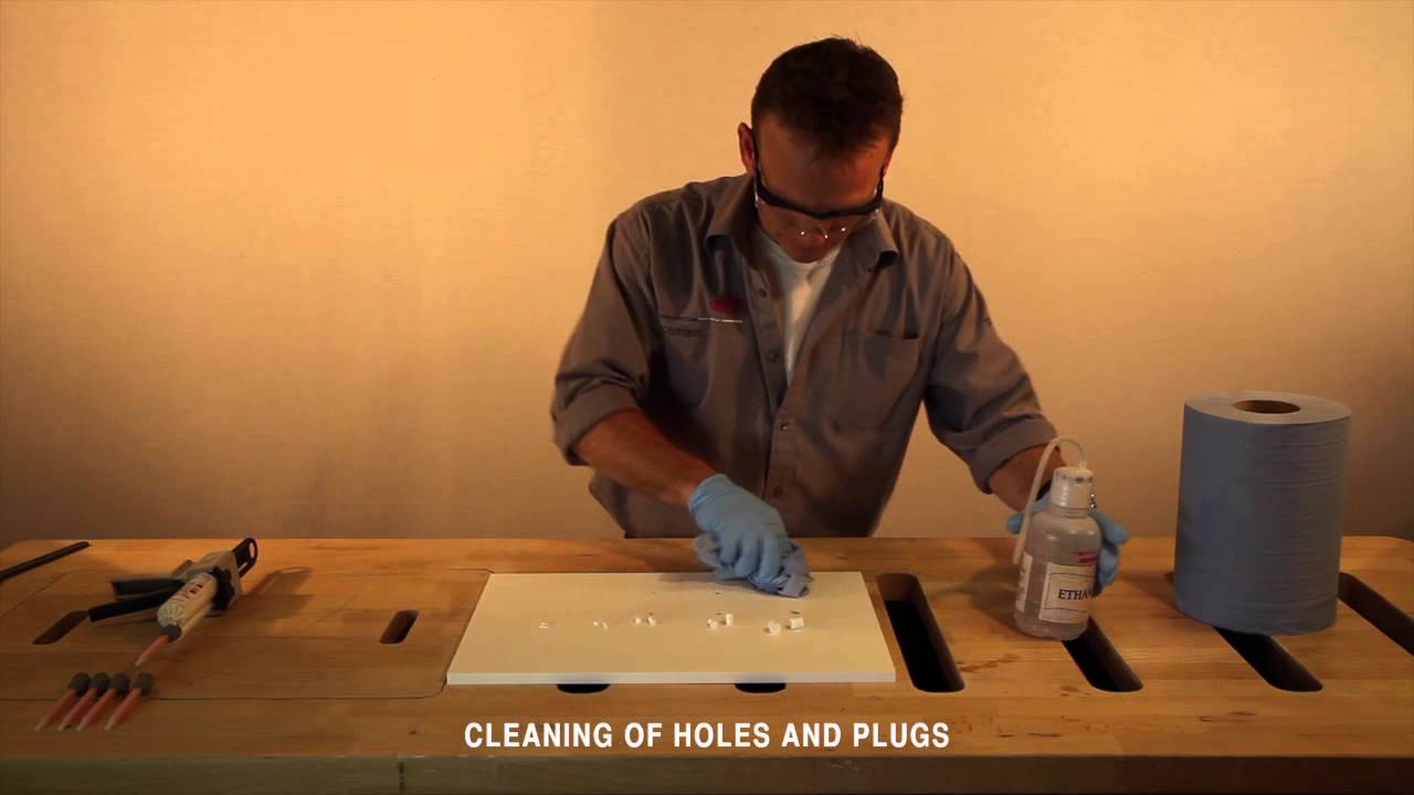 DuPont Corian One Cutter Plug repair