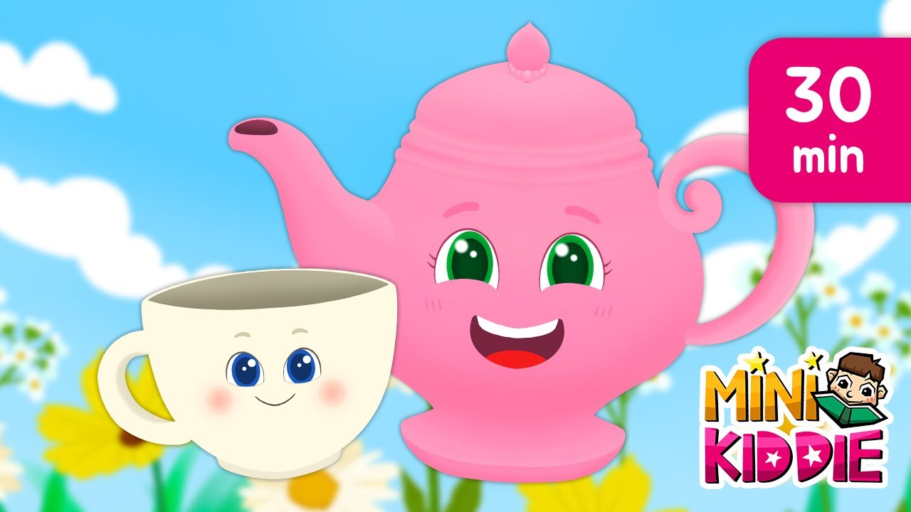 I Am A Little Teapot & More Songs | Children's Nursery Rhymes | 30 Min | Mini Kiddie