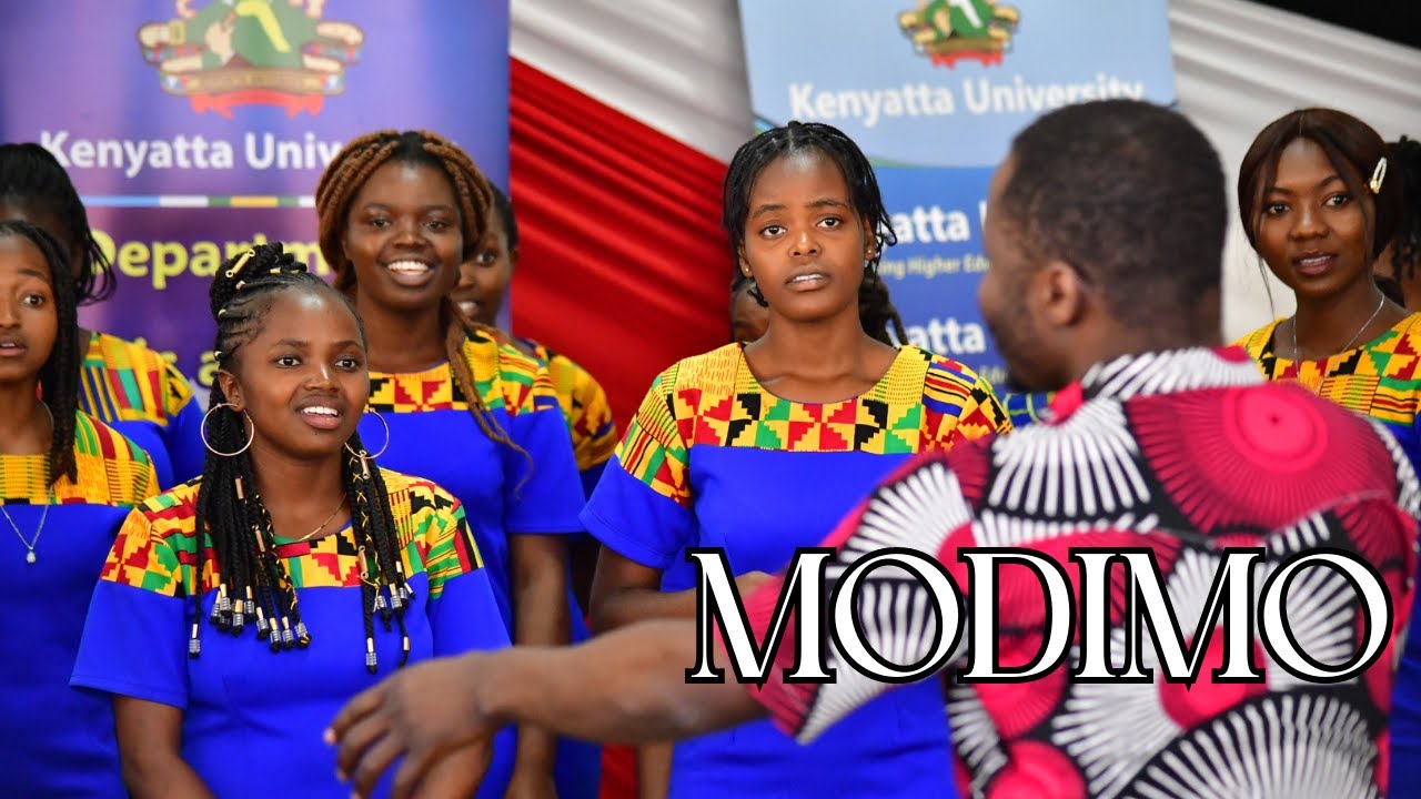 KU choir performing Modimo,Katitu & Eni E Yo