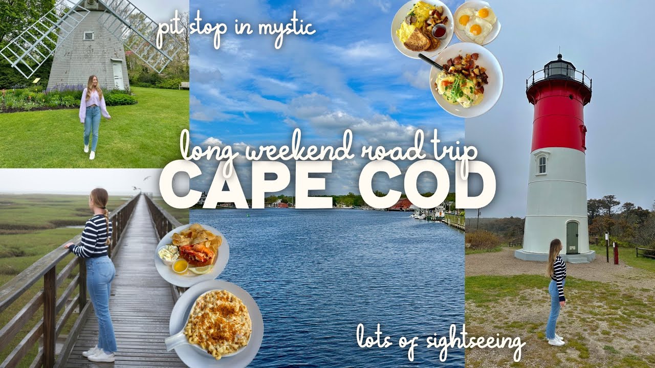 CAPE COD ROAD TRIP VLOG 2024: Pit Stop in Mystic, CT, Sightseeing, Restaurants, Chilly Days...