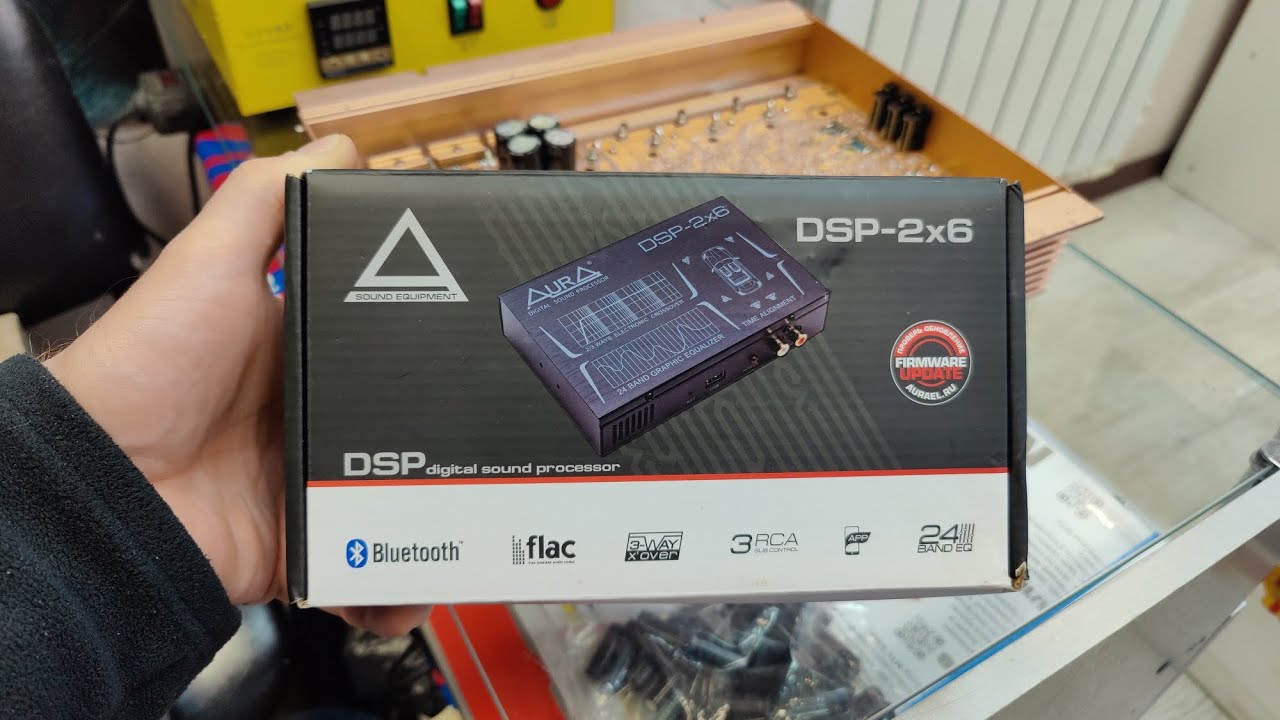 Aura DSP-2x6 замер процессора