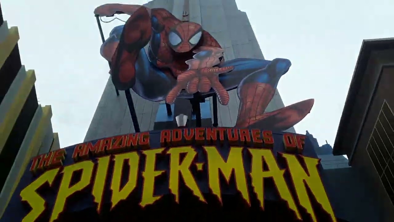 Spiderman 3D Simulator Ride at Universal Studios Orlando Islands of Adventure