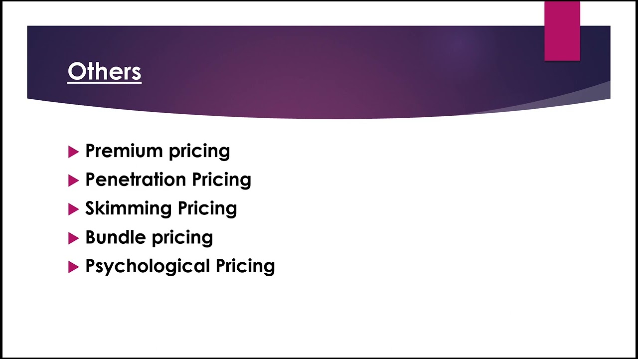 What is Price and Pricing? Types of Pricing Methods.