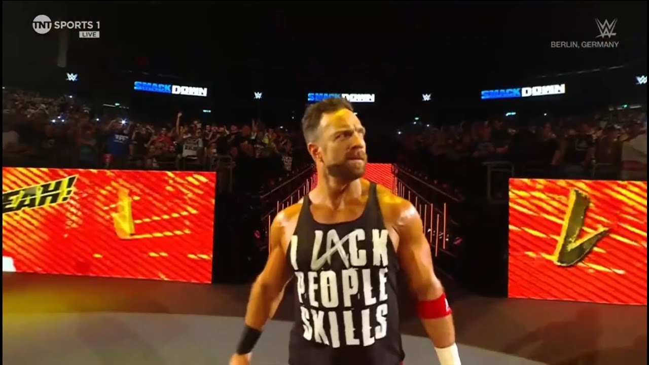 LA Knight ELECTRIC Entrance WWE Smackdown Berlin,Germany