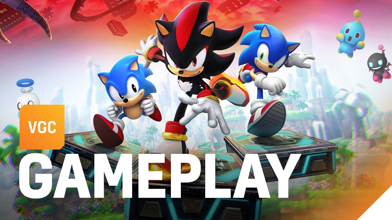 Sonic X Shadow Generations gameplay footage