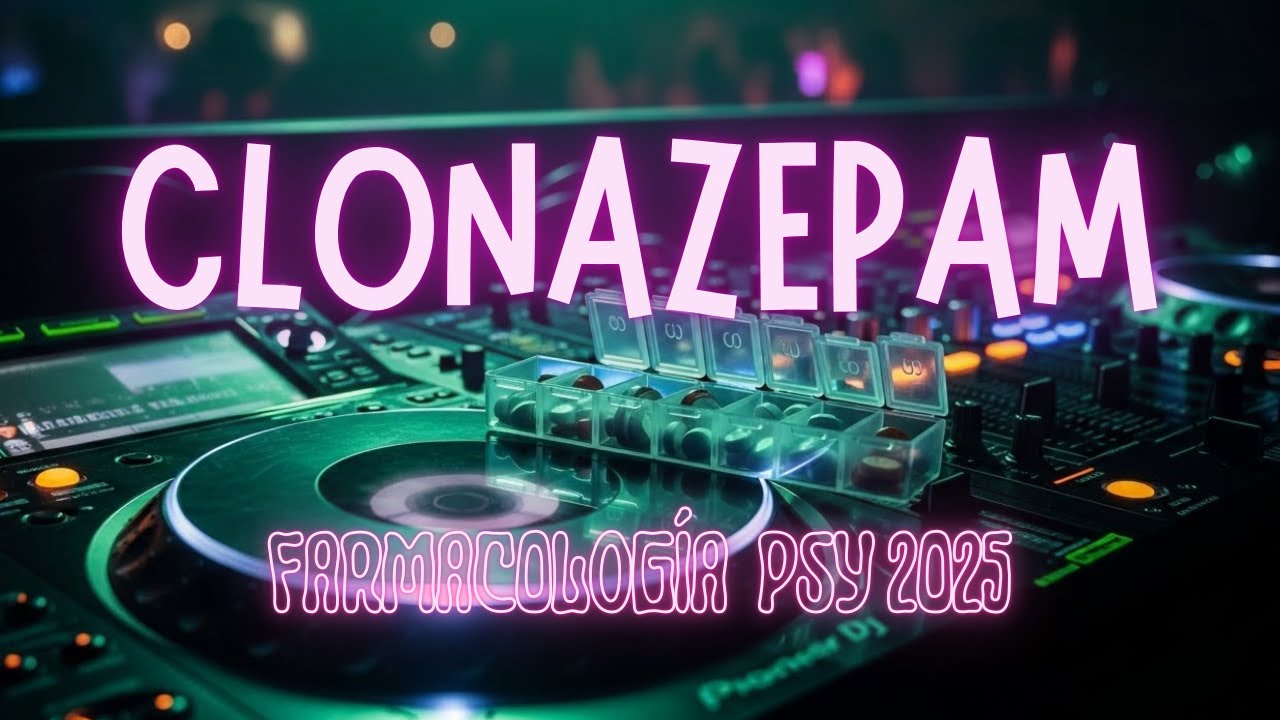 F5 Clonazepam | Flowzart Psytrance – Farmacología Psy 2025