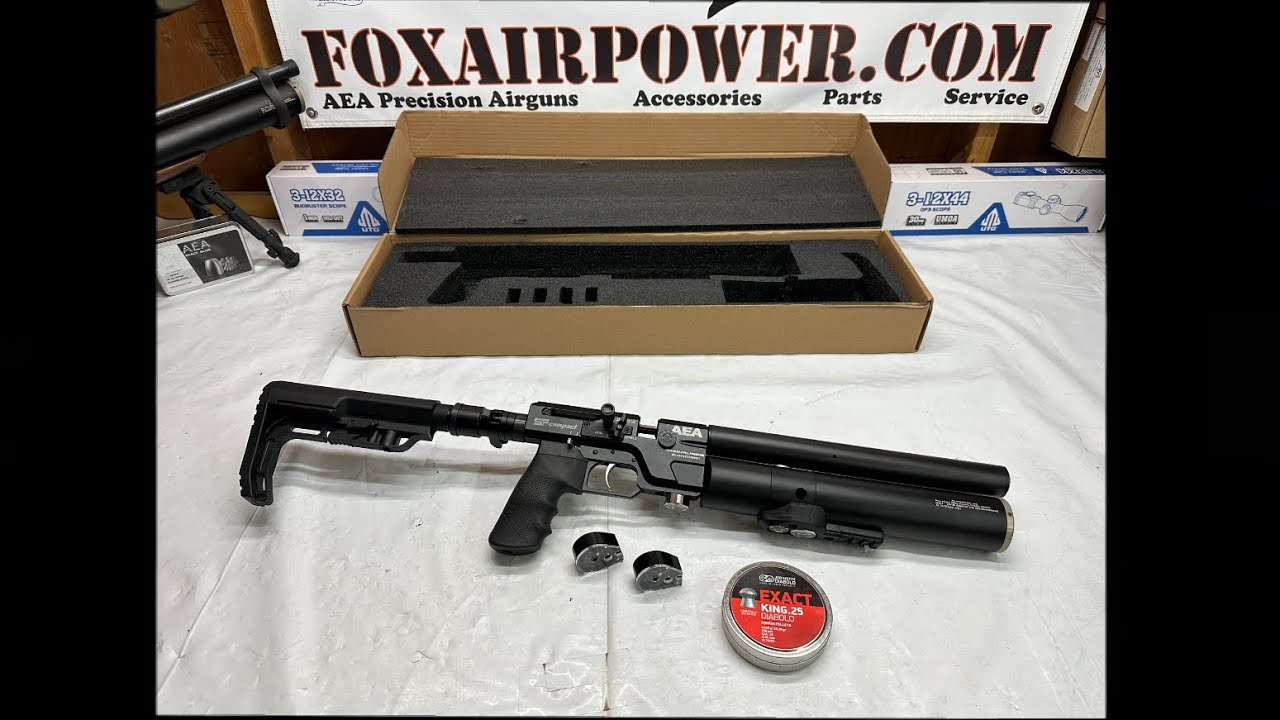 AEA SF COMPACT .25 CALIBER CHRONOGRAPH DAY @ FOX AIR POWER 👌