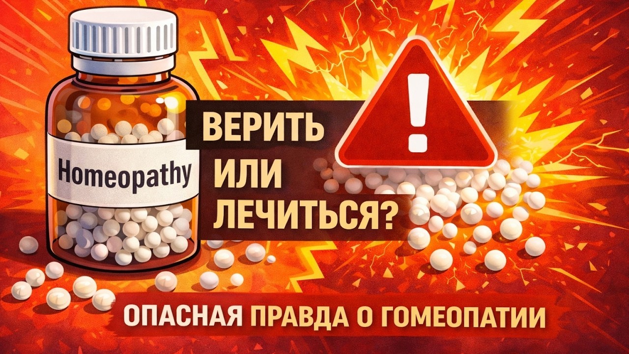 Верить или лечиться? Опасная правда о гомеопатии