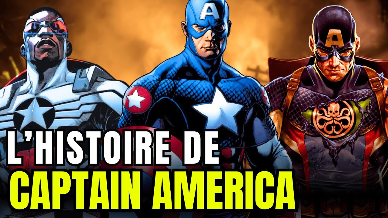 L'HISTOIRE de  CAPTAIN AMERICA