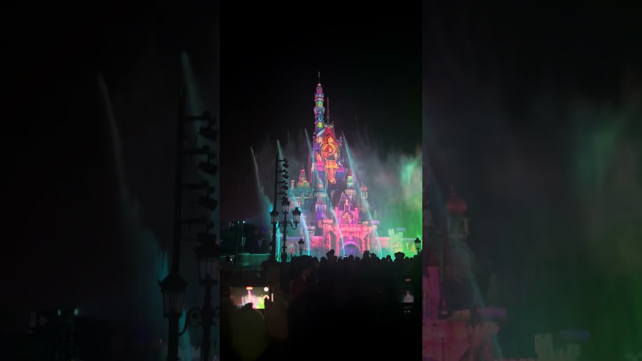 HONGKONG DISNEYLAND FIRE WORKS
