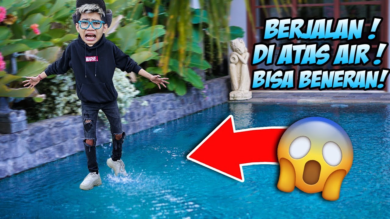 DIKIRA EDITAN!!! TAPI JALAN DI ATAS AIR BENERAN BISA!!! *GA PERNAH SAMPAI GINI*