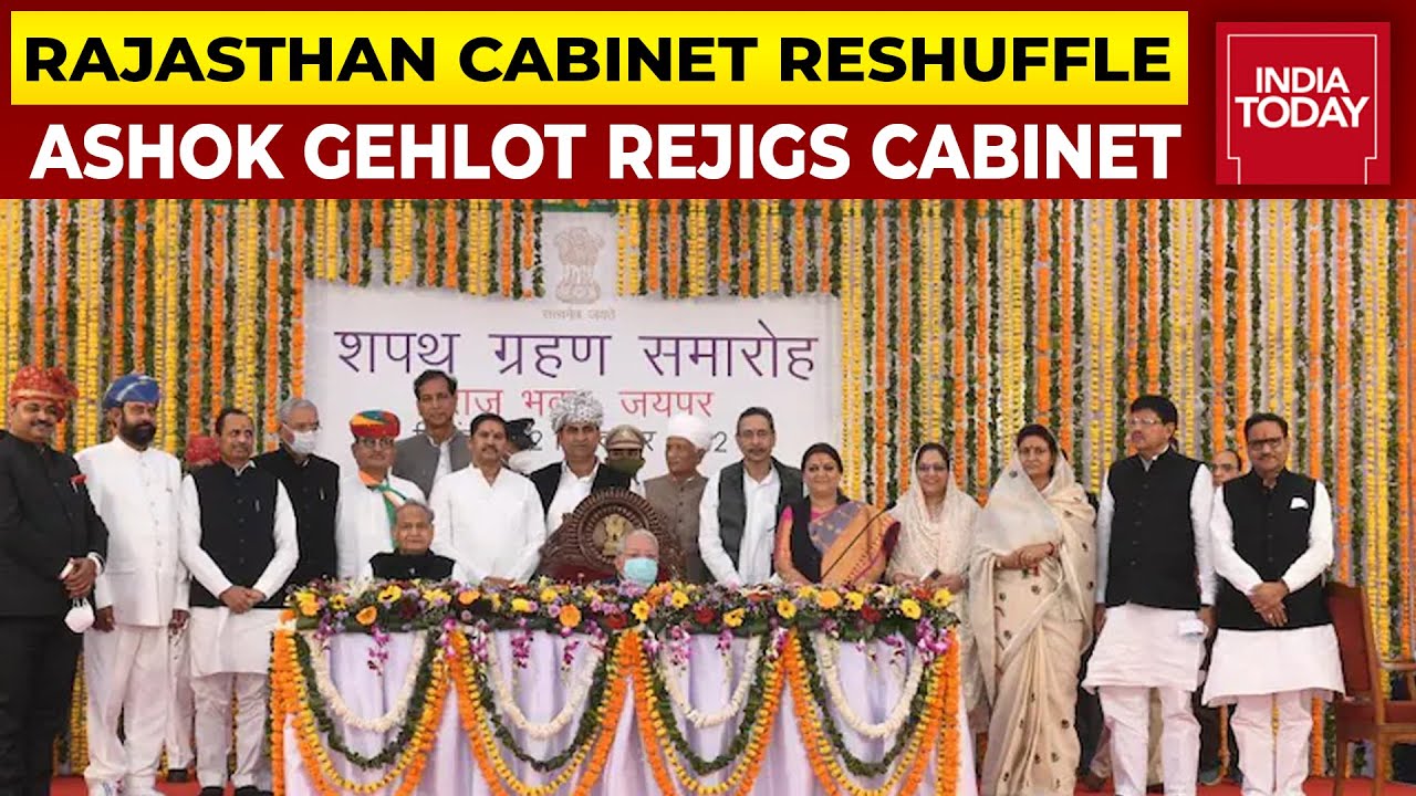 Rajasthan Cabinet Reshuffle: Ashok Gehlot Rejigs Cabinet; Big Dissent On Day Of Damage Control