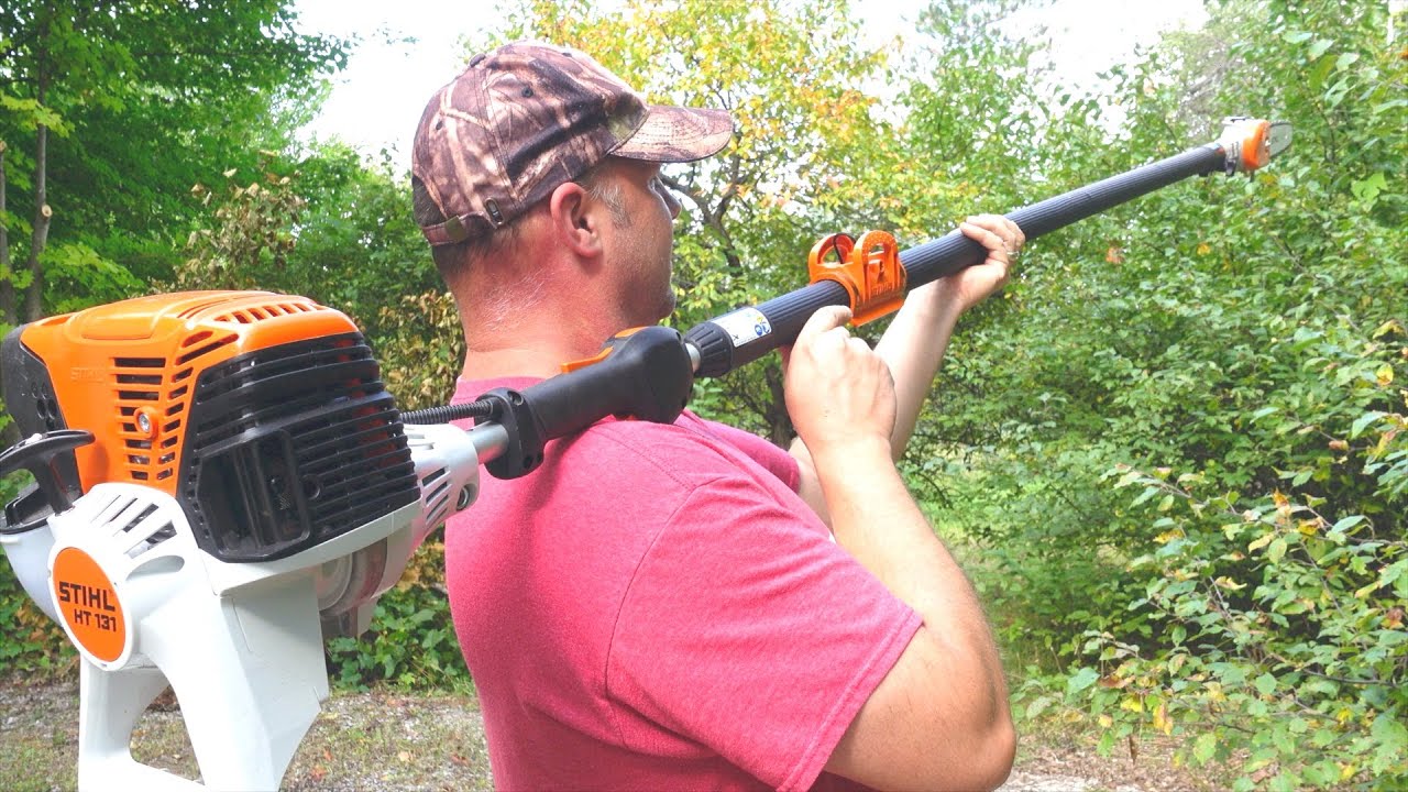 Обзор бензопилы Stihl HT 131 Pruner и демонстрация в реальных условиях