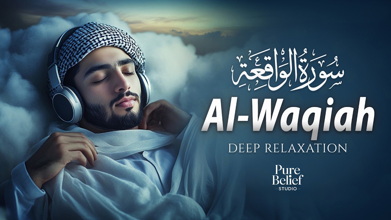 Surah Al-Waqiah سورة الواقعة | Soft Lofi Recitation for Heart Comfort & Deep Relaxation #quran