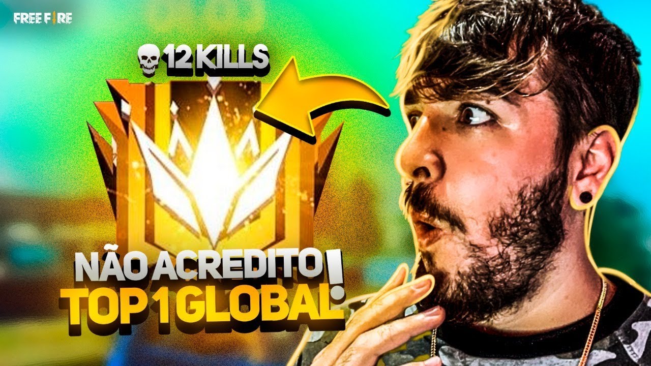 PEGUEI TOP 1 GLOBAL FREE FIRE, 28 HORAS SEM DORMIR!! FT B4K, SINCE