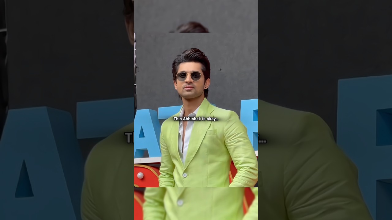 He is the best actor ❤️ #abhishekkumar #shorts #love #trending