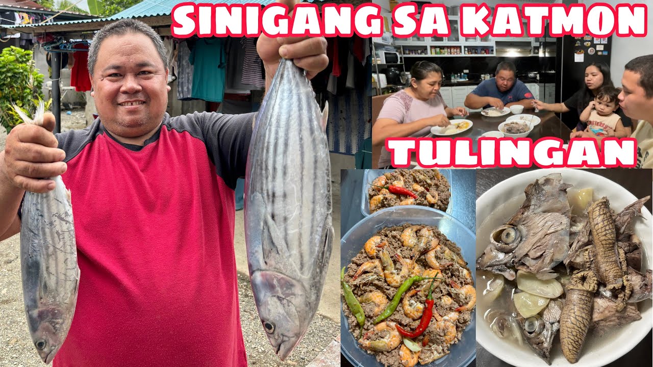 SINIGANG NA ULO NG TULINGAN SA KATMON | GANADO SI TEO SA LUTO KO😄🤩