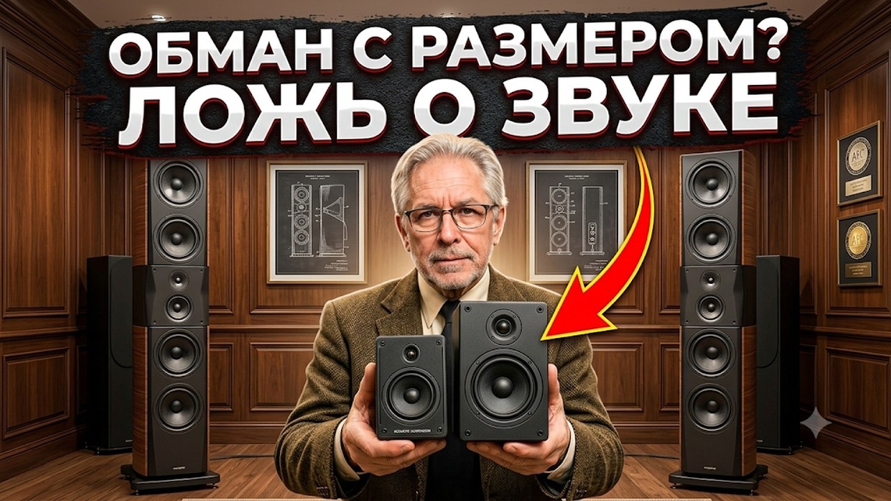 Вся Правда О Размере Колонок: Главный Обман Hi-Fi Индустрии, Который Скрывают Продавцы