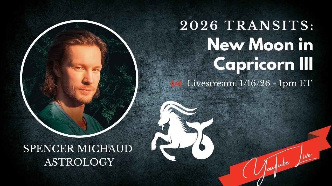 New Moon in Capricorn III - 2026 Transits