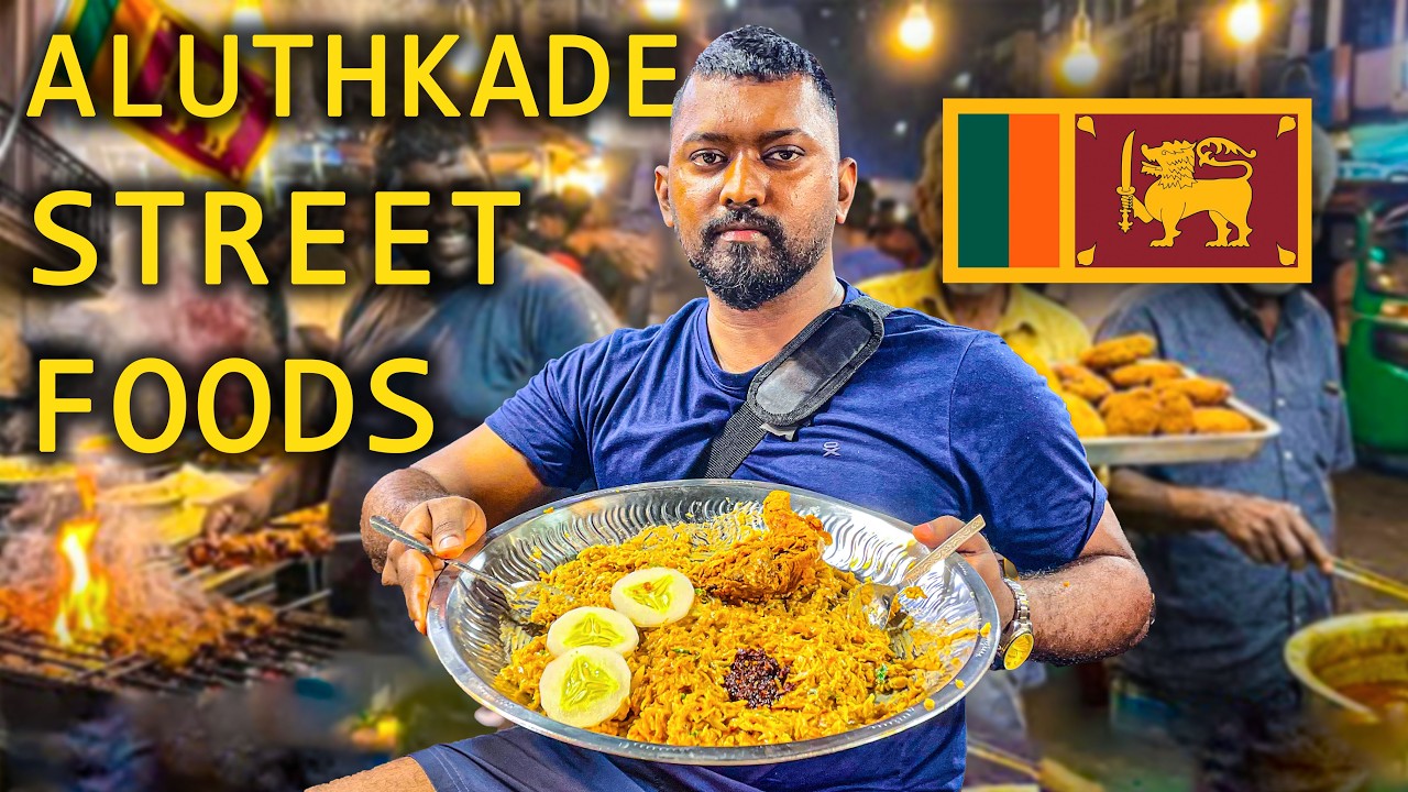 Street Food Adventure in Aluthkade | Sri Lankan Delights