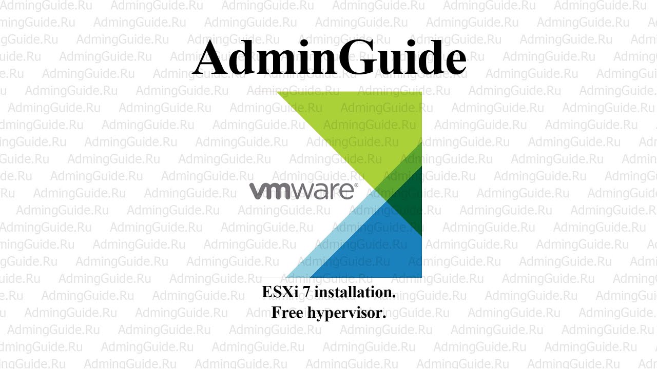 ESXi 7 Installation  Free hypervisor