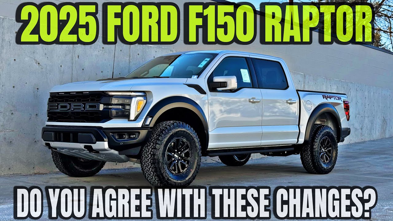 2025 Ford F150 Raptor 601a In New Color: Less Equipment For This Model Year