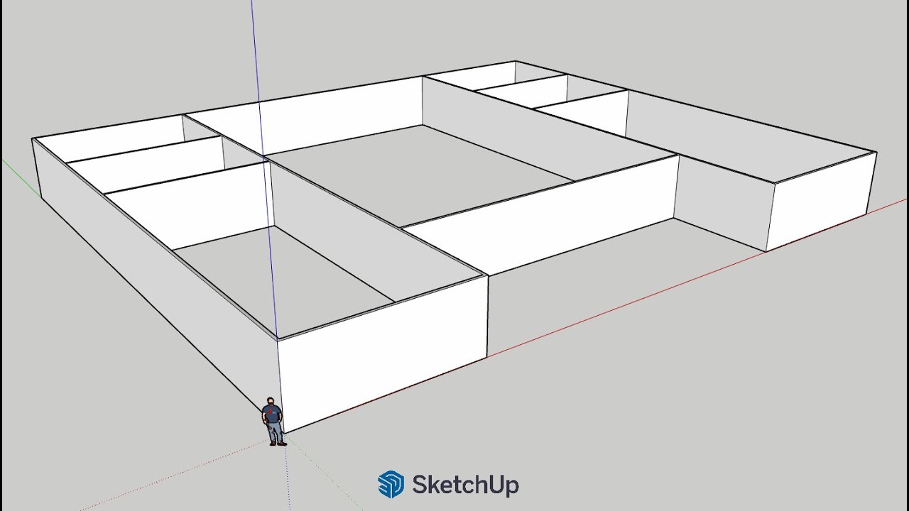 SketchUp for Web Basics - Creating a 3D Floorplan