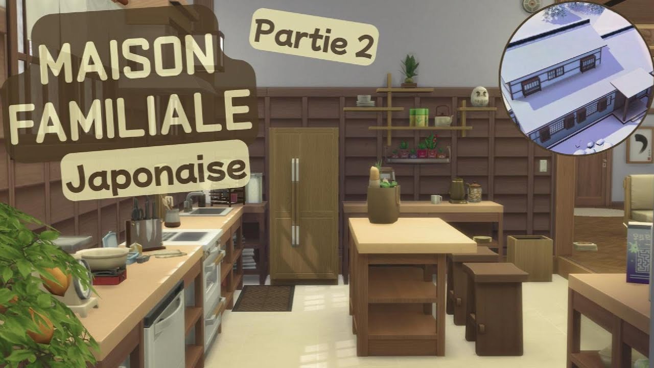Suite et FIN de la MAISON FAMILIALE du MULTI-TERRAIN 🏠 | Un Mont Komorebi comme au Japon ⛩️ | Sims 4