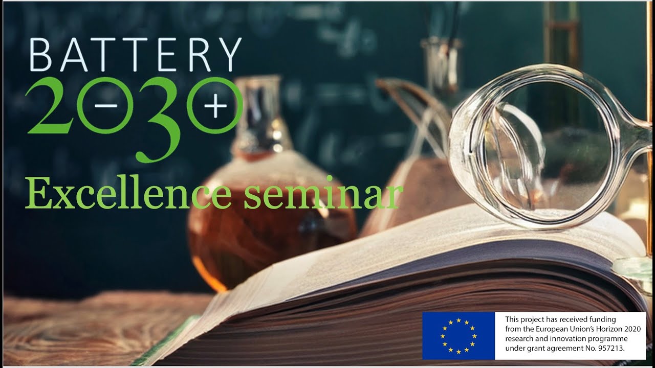 BATTERY 2030+ Excellence seminar Sodium-ion and Na-ion batteries October 26th,