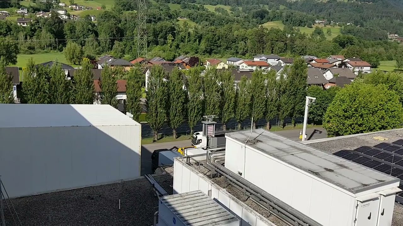 Die Pommes-Seilbahn bei 11er in Frastanz