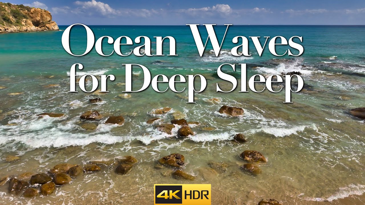 Ultimate Relaxation: Stereo Ocean Waves for Deep Sleep and Relax Stereo 4K HDR