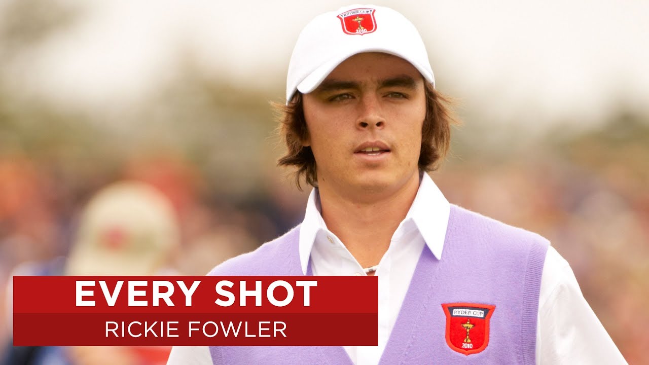 Every Shot From Rickie Fowler's Ryder Cup Debut | 2010 Ryder Cup
