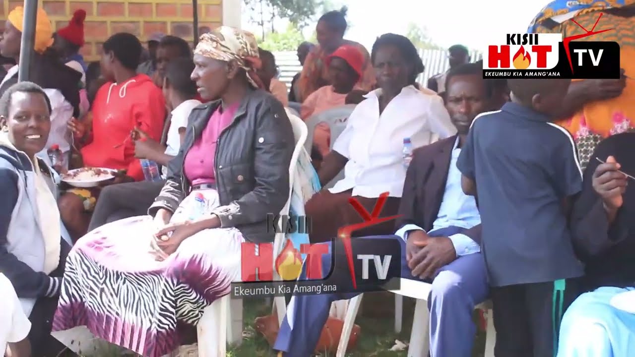Hon. Huldah Momanyi visits her interior village in Nyamira and feeds the whole village   with food