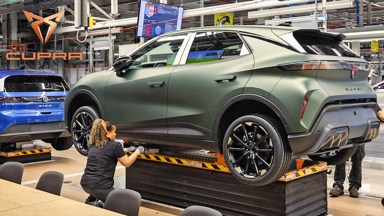 CUPRA Raval and Volkswagen ID  Polo production in  Martorell Spain