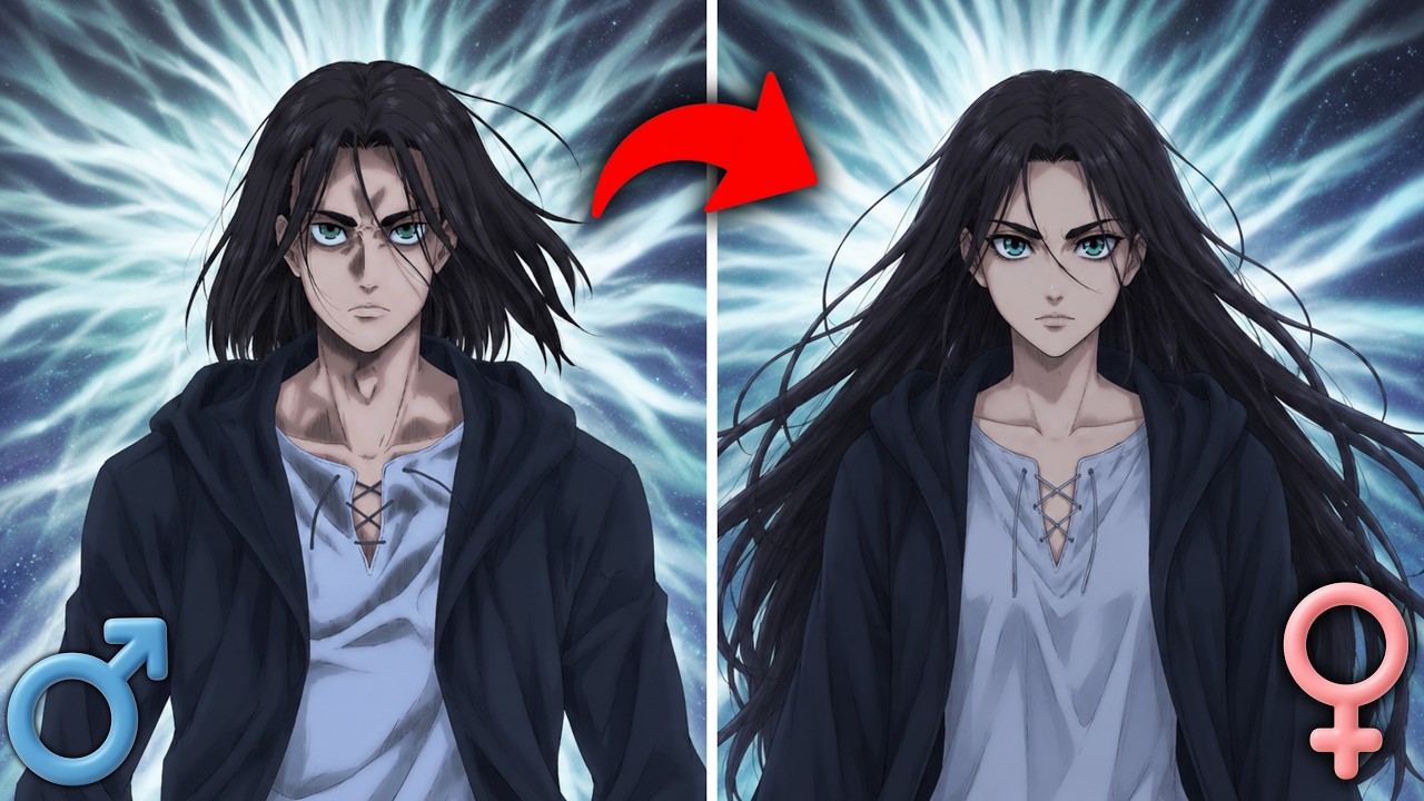Attack On Titan Characters Gender Swap Version | Ever Seen Female Eren? 😱