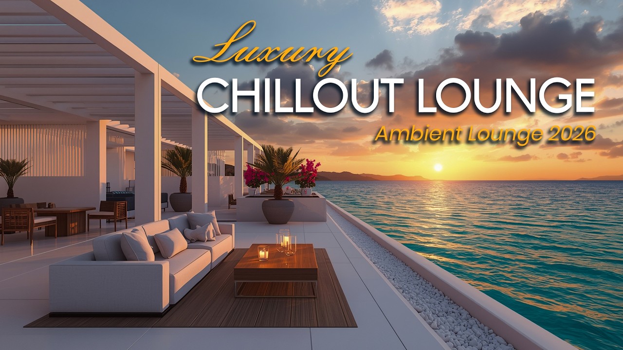 Sunset Beach Chillout Lounge 🌅 Relaxing Ocean Vibes & Tropical Lounge Music