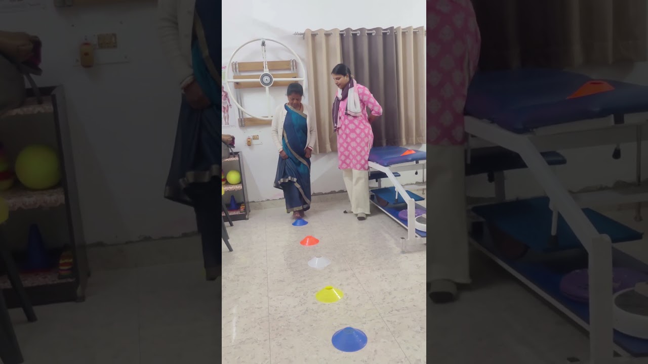 Gait training after surgery...