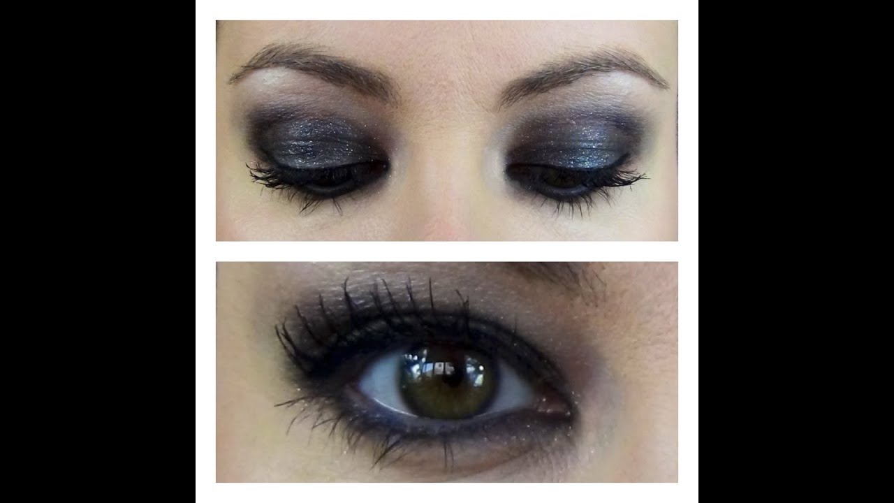 Tutorial Glitter Smokey Eyes