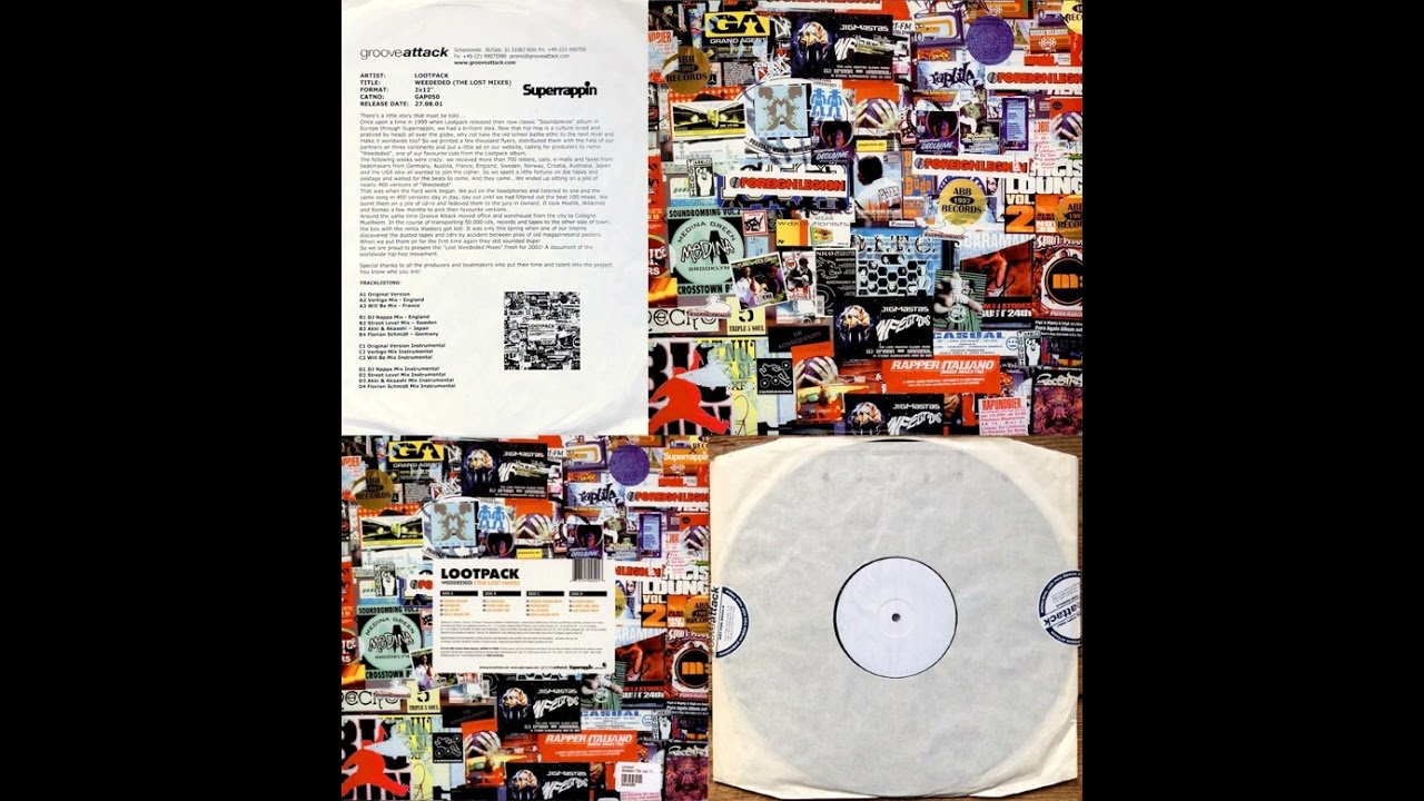 Lootpack – Weededed (Jan Schmidt Mix Instrumental) (8/1/2001 – Weededed (The Lost Mixes)