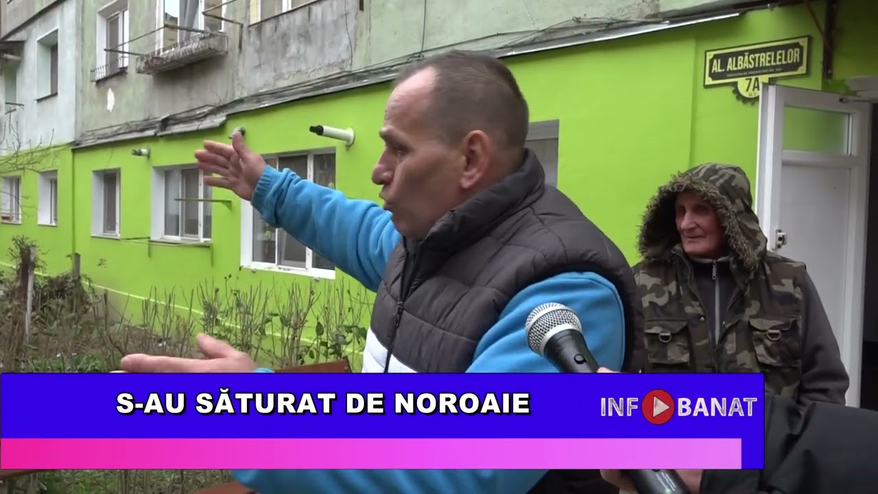 S-au săturat de noroaie