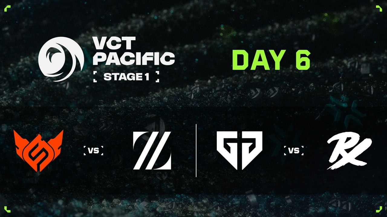 FS vs ZETA / GEN vs PRX - VCT 퍼시픽 - 스테이지 1 - 그룹 스테이지 -  Day 6