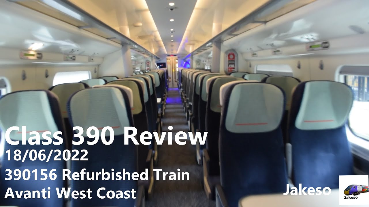 REFURBISHED Class 390 Pendolino Standard Class Review and Journey (Liverpool - Runcorn) | Jakeso