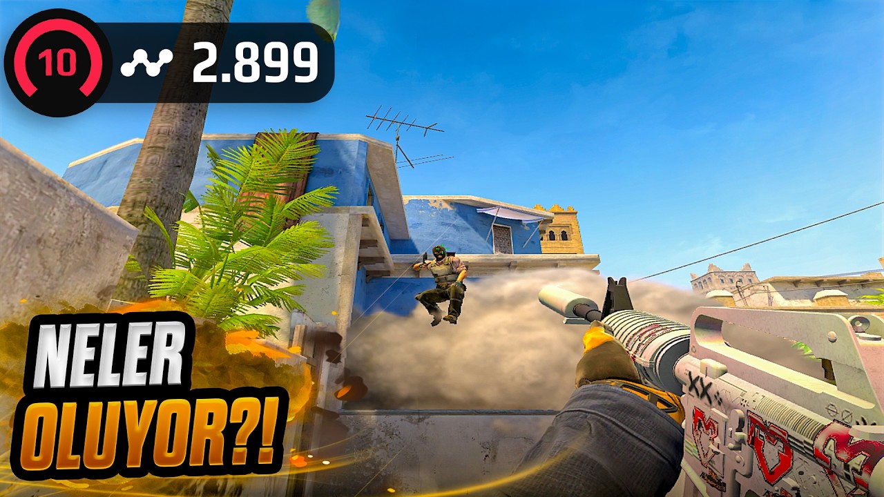 Faceit 2900+ ELO | Neler Oluyor? Tam Bir Kaos!! | Mirage (CS2 POV/Gameplay)