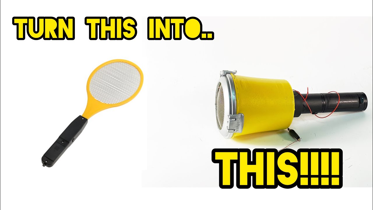 How to turn a BUG ZAPPER into a STATIC GRASS APPLICATOR | Tiny Tims Minis